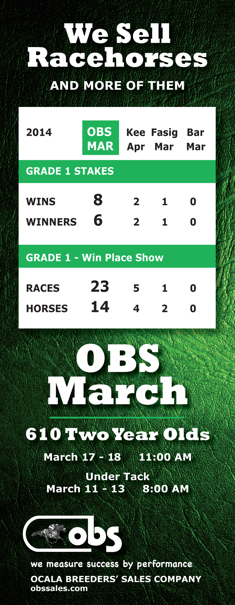 obs march Grade 1 Buyer tab update
